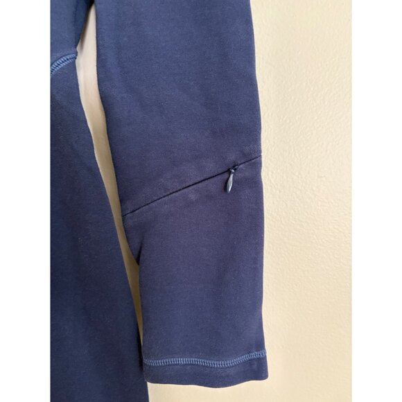 Athleta Casual Long Sleeve Knee Length Activewear Cassidy Dress Blue Size Small - Picture 5 of 14